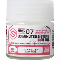   Aqueous Hobby Color (10 ml) 30 Minutes Sisters Clear White HMS-07