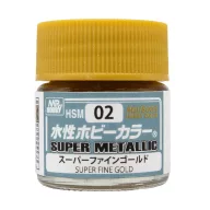 Aqueous Super Metallic (10ml) Super Fine Gold HSM-02