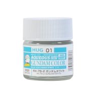 Aqueous Gundam Color (10ml) RX-78-2 GUNDAM WHITE HUG-01