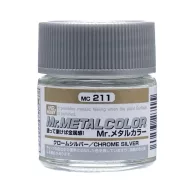 Mr. Metal Color Paint MC-211 Chrome Silver (10ml)