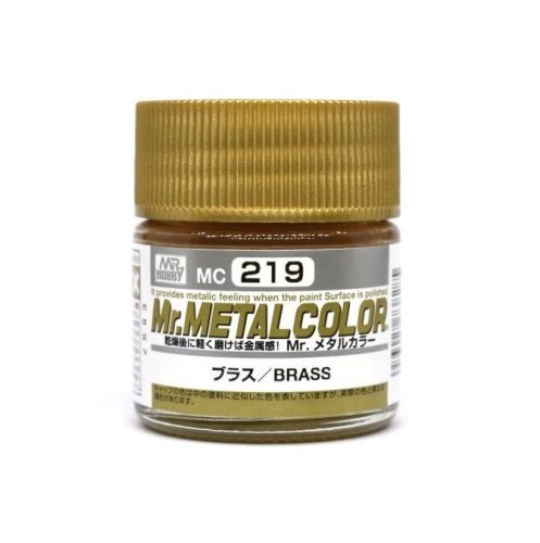Mr. Metal Color Paint MC-219 Brass (10ml)