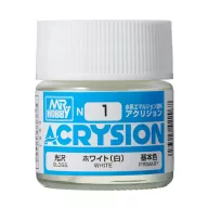 Acrysion Paint N-001 White (10ml)