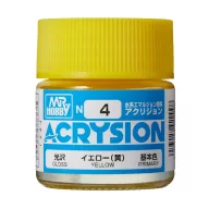 Acrysion Paint N-004 Yellow (10ml)
