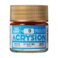 Acrysion Paint N-009 Gold (10ml)