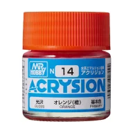 Acrysion Paint N-014 Orange (10ml)