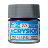 Acrysion Paint N-022 Neutral Gray (10ml)