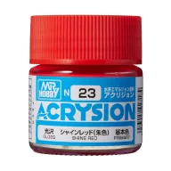 Acrysion Paint N-023 Shine Red (10ml)
