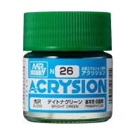 Acrysion Paint N-026 Bright Green (10ml)
