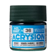 Acrysion Paint N-036 IJN Green (Nakajima) (10ml)