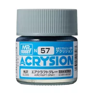 Acrysion Paint N-057 Aircraft Gray (10ml)