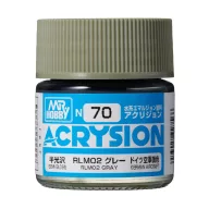 Acrysion Paint N-070 RLM02 Gray (10ml)