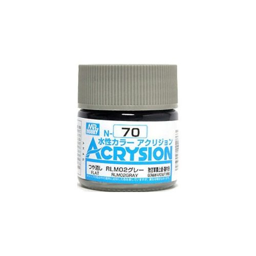 Acrysion Paint N-070 RLM02 Gray (10ml)