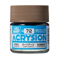 Acrysion Paint N-072 Dark Earth (10ml)