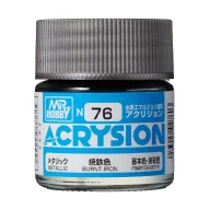 Acrysion Paint N-076 Burnt Iron (10ml)