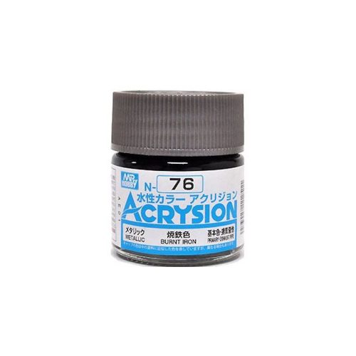 Acrysion Paint N-076 Burnt Iron (10ml)