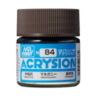 Acrysion Paint N-084 Mahogany (10ml)