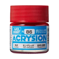 Acrysion Paint N-086 Red Madder (10ml)