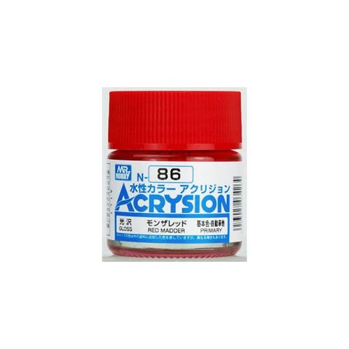 Acrysion Paint N-086 Red Madder (10ml)