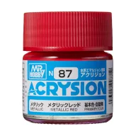Acrysion Paint N-087 Metallic Red (10ml)