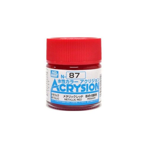 Acrysion Paint N-087 Metallic Red (10ml)
