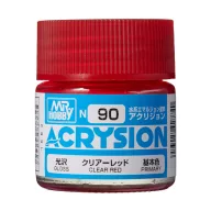 Acrysion Paint N-090 Clear Red (10ml)