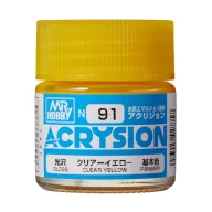 Acrysion Paint N-091 Clear Yellow (10ml)