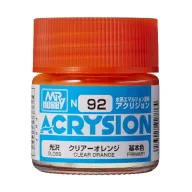 Acrysion Paint N-092 Clear Orange (10ml)