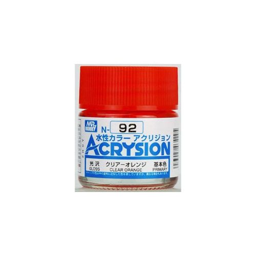 Acrysion Paint N-092 Clear Orange (10ml)