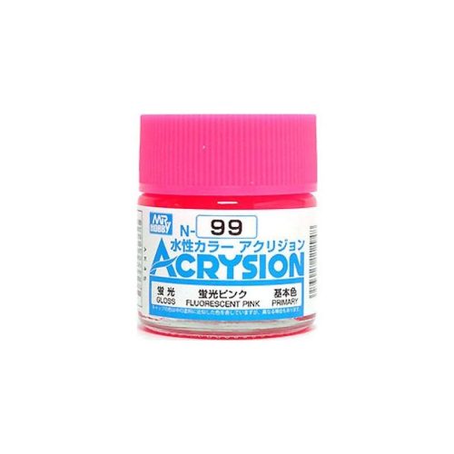 Acrysion Paint N-099 Fluorescent Pink (10ml)