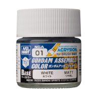    Acrysion GUNDAM ASSEMBLE COLOR (Base Color) (10 ml) White  (NGA-01)