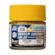    Acrysion GUNDAM ASSEMBLE COLOR (Base Color) (10 ml) Yellow  (NGA-03)