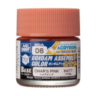    Acrysion GUNDAM ASSEMBLE COLOR (Base Color) (10 ml) Char's Pink  (NGA-06)