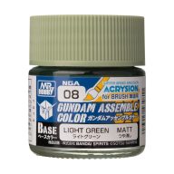    Acrysion GUNDAM ASSEMBLE COLOR (Base Color) (10 ml) Light Green  (NGA-08)