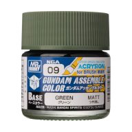    Acrysion GUNDAM ASSEMBLE COLOR (Base Color) (10 ml) Green  (NGA-09)