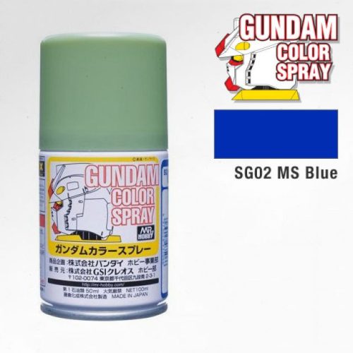 Gundam Color Spray (100ml) MS Blue SG-02