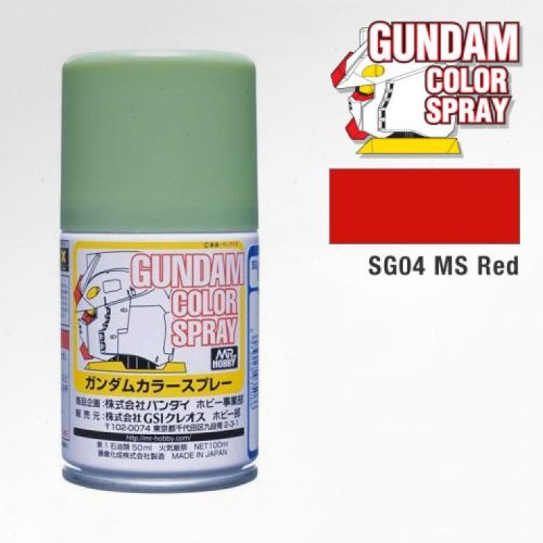 Gundam Color Spray (100ml) MS Red SG-04
