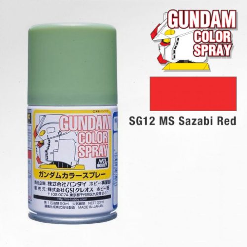 Gundam Color Spray (100ml) Sazabi Red SG-12