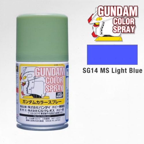 Gundam Color Spray (100ml) Light Blue SG-14