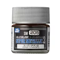 Mr. Color Super Metallic II SM-205 Super Titanium (10ml)