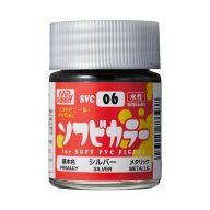 Soft Vinyl Color (18 ml) Silver SVC-06