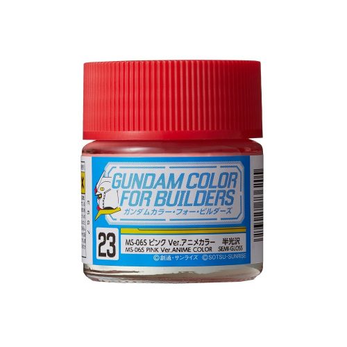Gundam Color Paint For Builders (10ml) MS-06S PINK Ver. (UG-23)