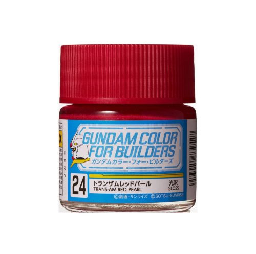 Gundam Color Paint For Builders (10ml) TRANS-AM RED PEARL
