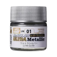Mr. Color Ultra Metallic Paint UM-01 Ultra Silver (10 ml)