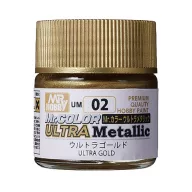 Mr. Color Ultra Metallic Paint UM-02 Ultra Gold (10 ml)