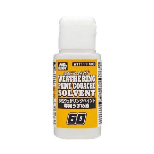 Weathering Paint Gouache Solvent - Water-based (60 ml) WTT-111