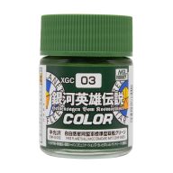   Legend Of The Galactic Heroes Color (10 ml) Free Plaets Alliance Standard Battleship Green XGC-03