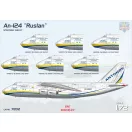 ModelSvit An-124 Ruslan Strategic airlift 1:72 (MSVIT7202)