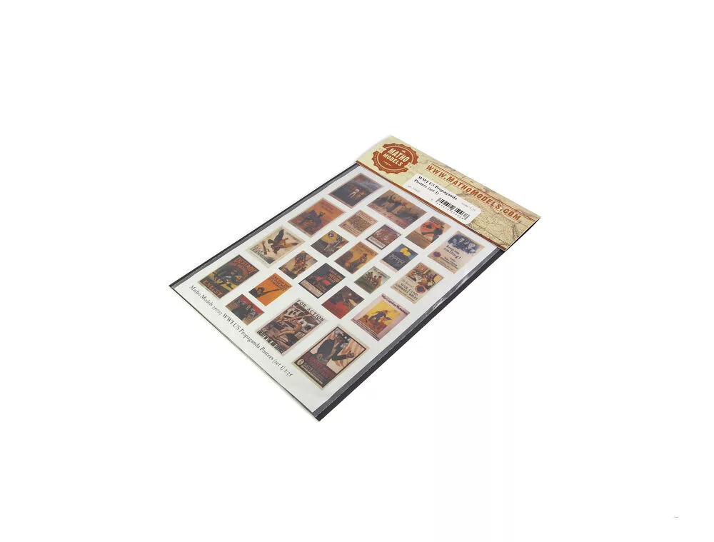 Matho Shar Matho Models WWI US Propaganda Posters (set 1) 1:35 (35003)