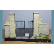 Matho Models Metal Fence Set B - Gate 1:35 (35060)