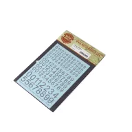 Matho Models Decal Numbers - large, black, type 1 (80002)